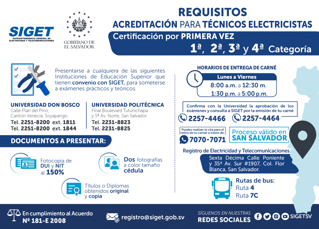 requisitos-acreditacion-primera-vez-carne-electricistas